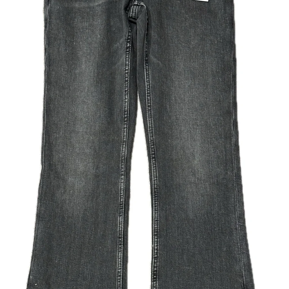 Zara Signature Collection Black/Grey denim flared jeans 13-14 yo (164 cm) - Picture 3 of 4
